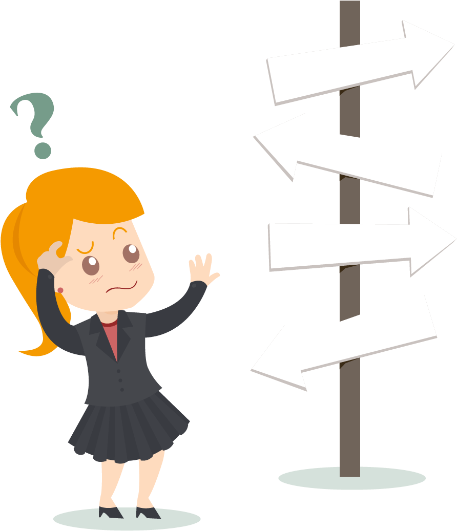 Email Gmail Scrum - Person Confused Vector Png (1079x1078)