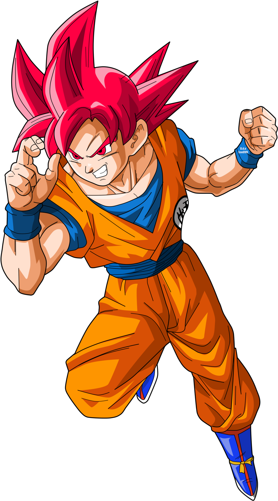 Goku Super Saiyan 3 - Goku Super Saiyan Divin (1024x1738)