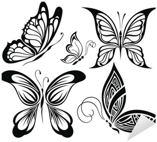 Black And White Butterfly (400x400)