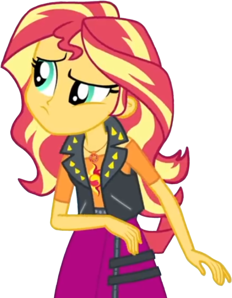 Sunset Confused By Jamesawilliams1996 - My Little Pony: Friendship Is Magic (819x976)