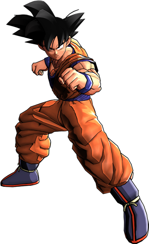 Dragon Ball Z Characters Goku - Goku Battle Of Z (540x804)