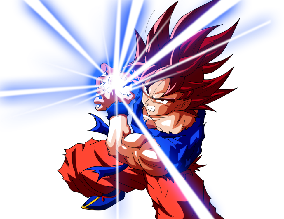 Cinderella Glass Slipper - Super Saiyan Goku Kamehameha (1069x748)