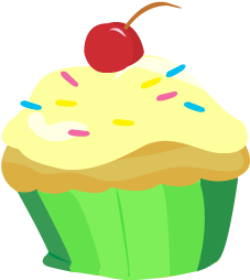 Green Cupcake By Teatheton - Green (360x360)