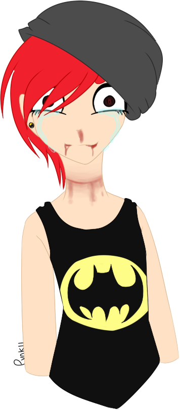 So Take A Deep Breath, Let's Disappear By Pvnkixro - Cartoon (356x811)