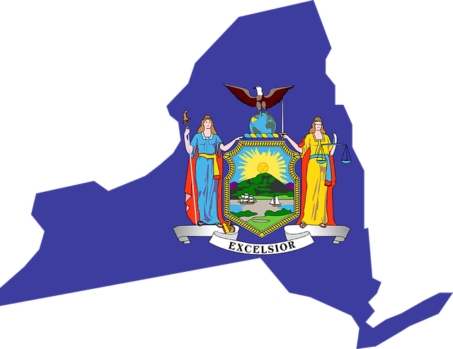 Protecting The Identity Of Pardoned New Yorkers Is - New York State Flag (640x493)