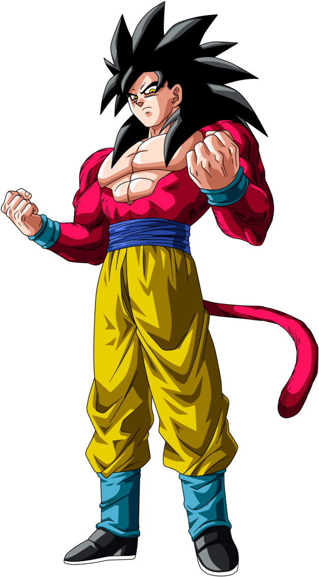 Goku Super Saiyan 4 Render By Odinanimation-d9opvrq - Goku Super Saiyan 4 Render By Odinanimation-d9opvrq (689x1160)