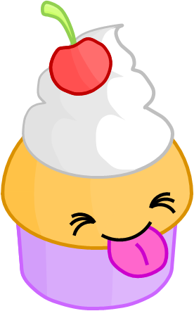 Cute Cupcake By Cutycandy27 - Desenho Decupcake (276x442)