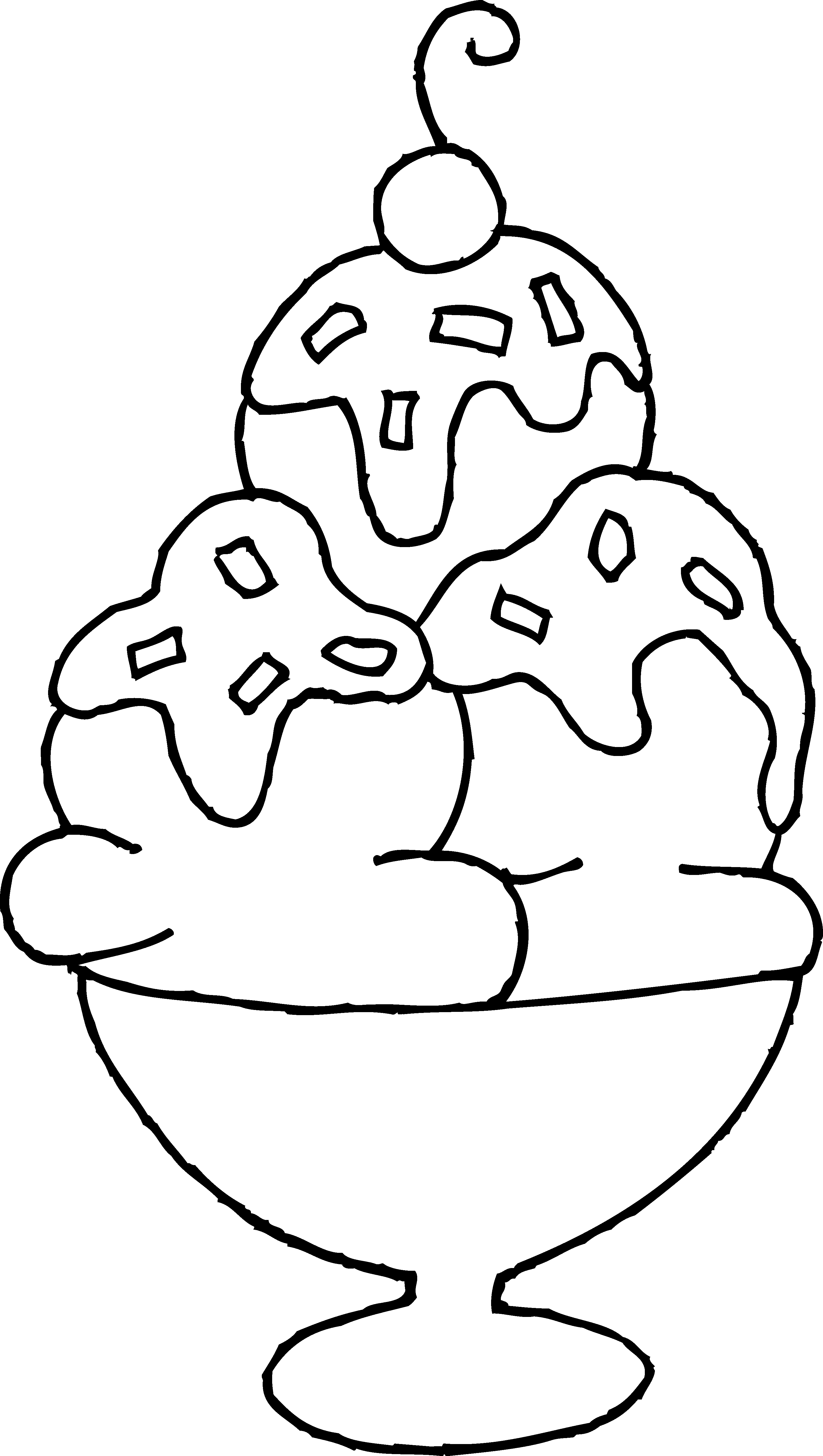 Ice Cream Sundae Coloring Pages Ice Skating Rink 1800 - Ice Cream Sundae Coloring Page (3030x5360)