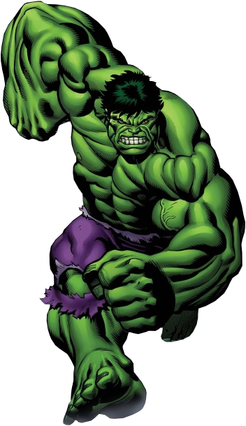 #hulk #clip #art - Marvel Heroclix: Incredible Hulk Booster (352x610)