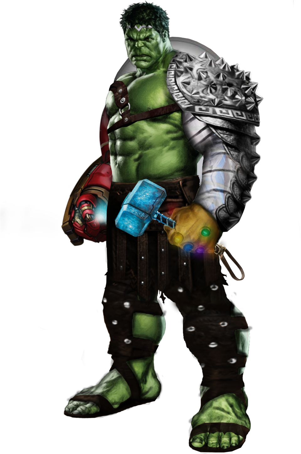 World War Hulk By Hemison On Deviantart - World Breaker Hulk Png (1024x1448)
