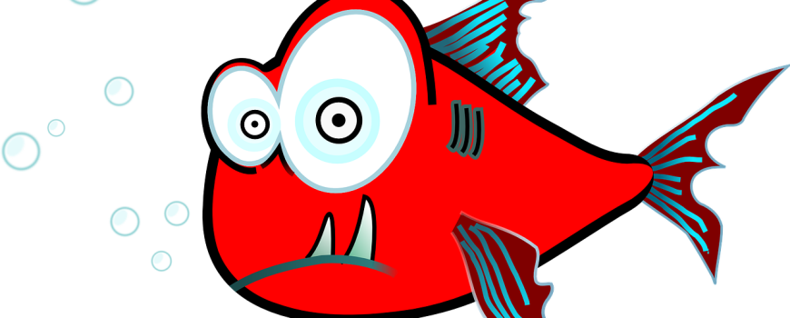 What Can I Do About Bad Breath - Piranha Clip Art (870x350)