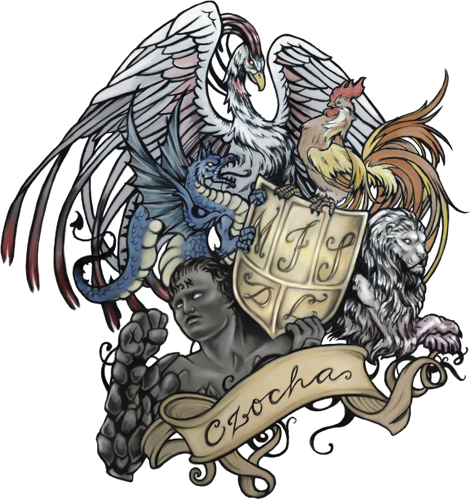 College Of Wizardry - College Of Wizardry Houses (1588x1702)