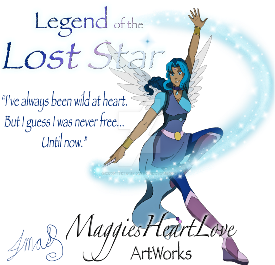 Legend Of The Lost Star, Estelle Poster By Maggiesheartlove - Drawing (919x870)