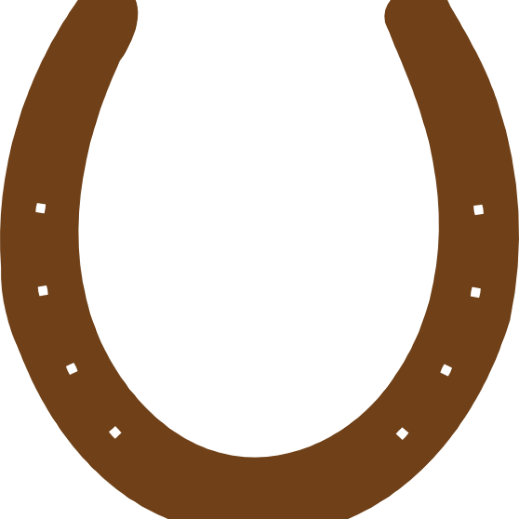 Horseshoe Clipart Brown Horseshoe Clip Art At Clker - Clip Art (1024x1024)