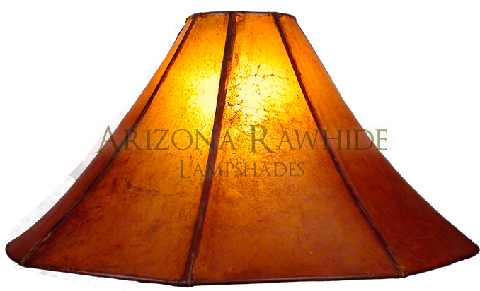 Rawhide Amber Shade 13"h X 26"w - Rawhide (700x700)