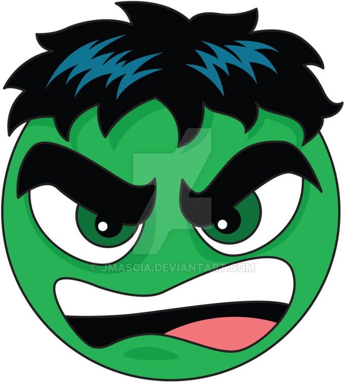 Hulk A-moticon By Jmascia - Emoticon (800x800)