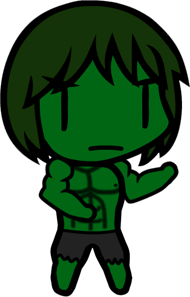 Rumi-hulk By Rumiflan - Cartoon (378x589)