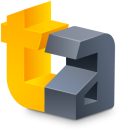 “playing Dual Stick Shooters Using The Fling Is, In - Toucharcade Logo (399x320)