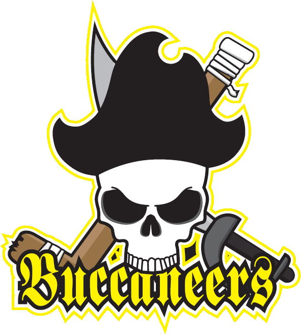 Blackburn Buccaneers - Buccaneers Ice Hockey Team Logo (615x678)