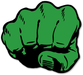 Hulk Clipart Little - Simbolo Hulk (1000x1000)