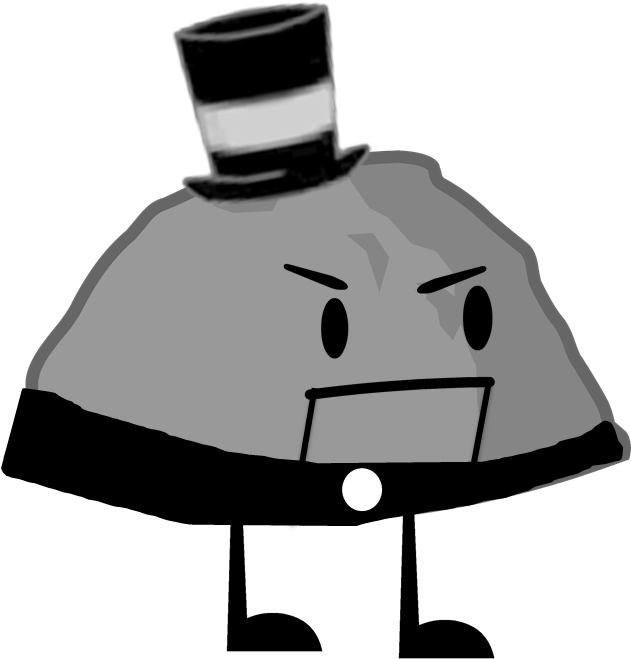 Bfdi Rocky As Goosebumps's Rocky The Dummy By Piggy - Bfdi Rocky Fan Art (630x692)