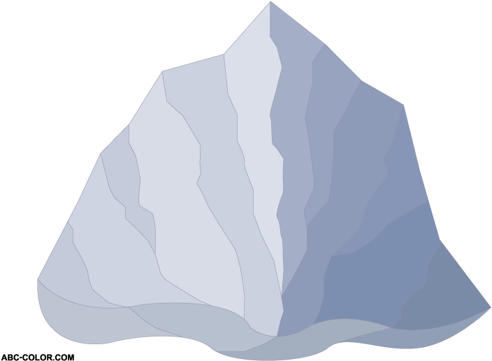 Iceberg Clipart Transparent - Iceberg (822x567)