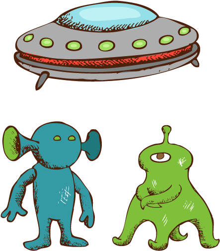 Unidentified Flying Object Extraterrestrial Intelligence - Vẽ Người Ngoài Hành Tinh (650x629)