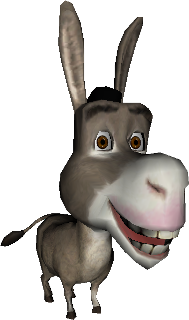Mule Clipart Shrek Character - Burro (750x650)