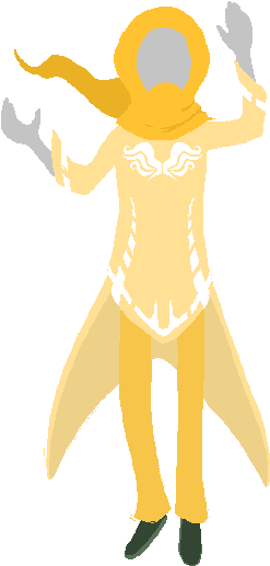 Homestuck Clipart Heir Hope - Mage Of Life God Tier (338x554)