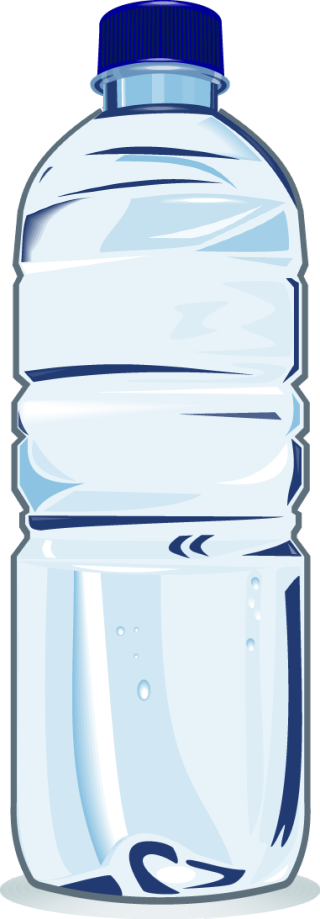 Ice Water Cliparts - Plastic Bottle Clipart Png (640x1836)