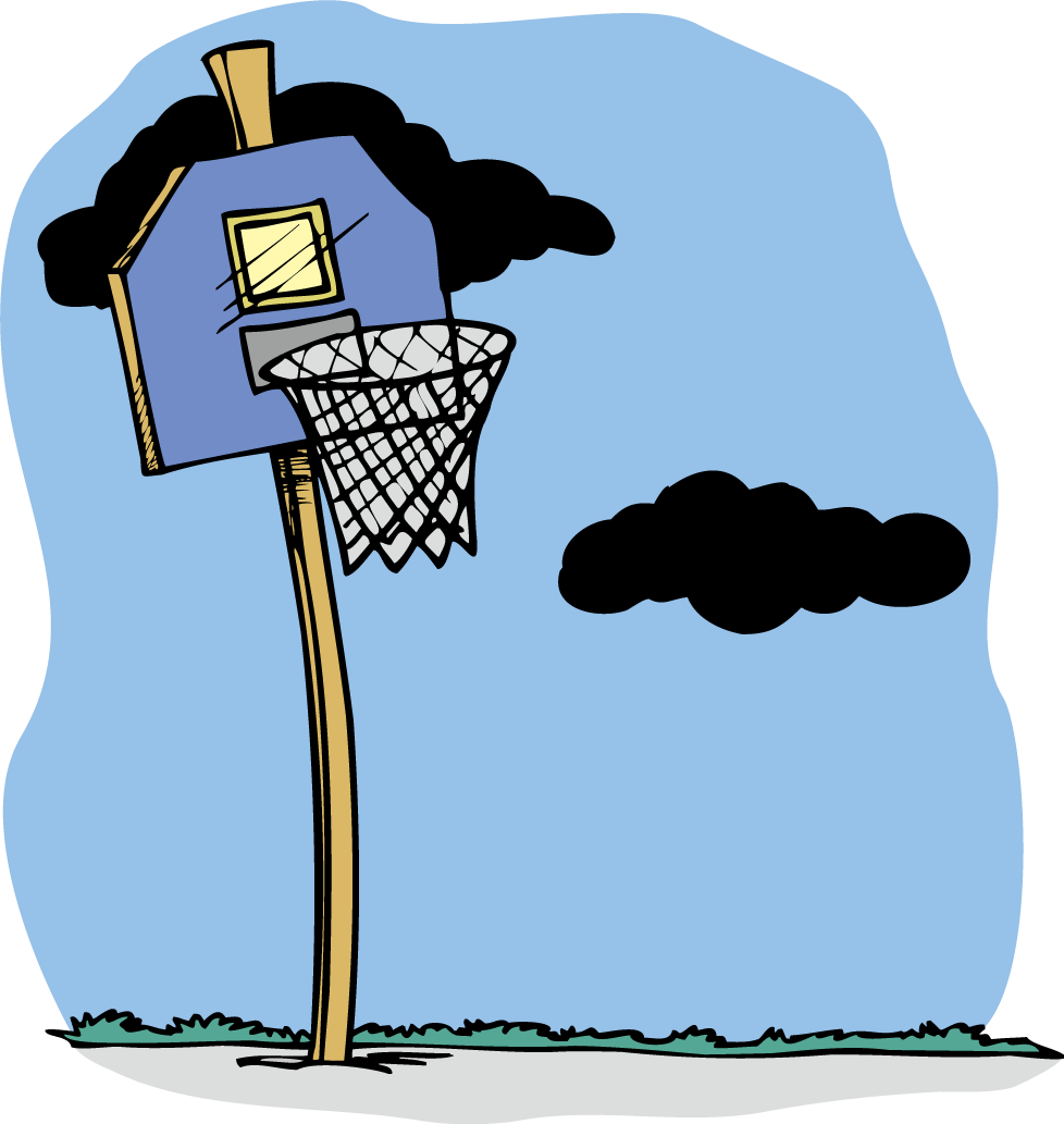Basketball Court Clip Art - Basketball Court Clip Art (978x1033)