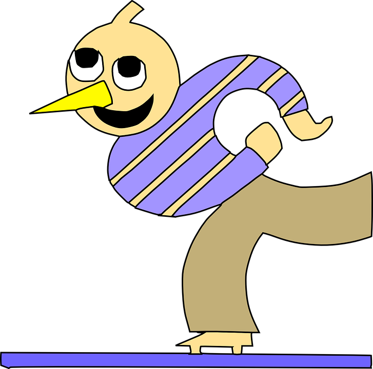 Ice Skate Clipart 26, Buy Clip Art - Cartoon (1280x1267)