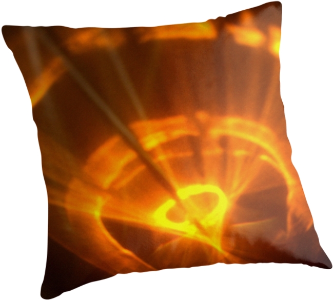 Hot Flame Fan Pillows - Cushion (875x875)