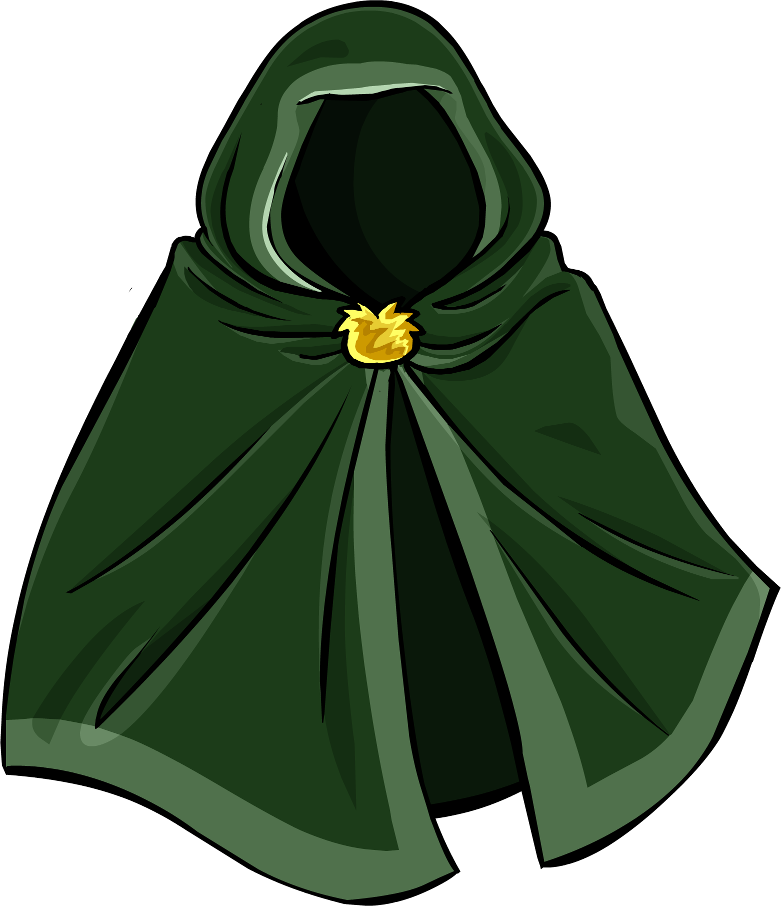 Green Hooded Cloak - Green Hooded Cloak (1562x1811)