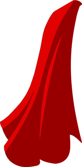 Mueller Hero Red-cape - Cape (312x633)