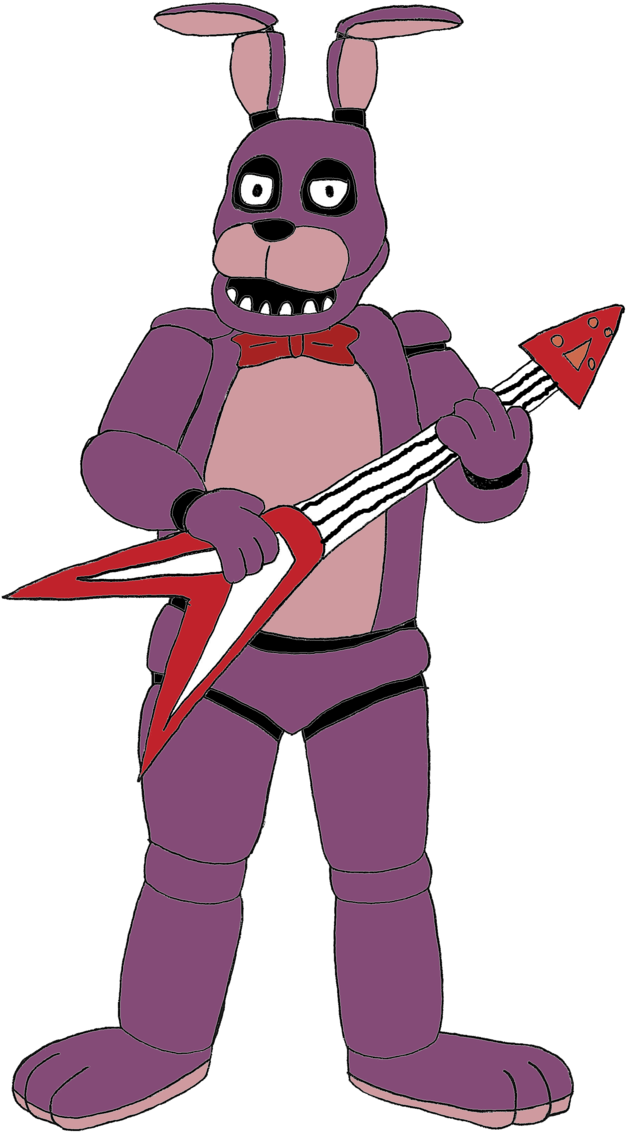 Brermeerkat16 Bonnie The Bunny From Five Night's At - Bonnie The Bunny Five Nights At Freddy's (900x1173)