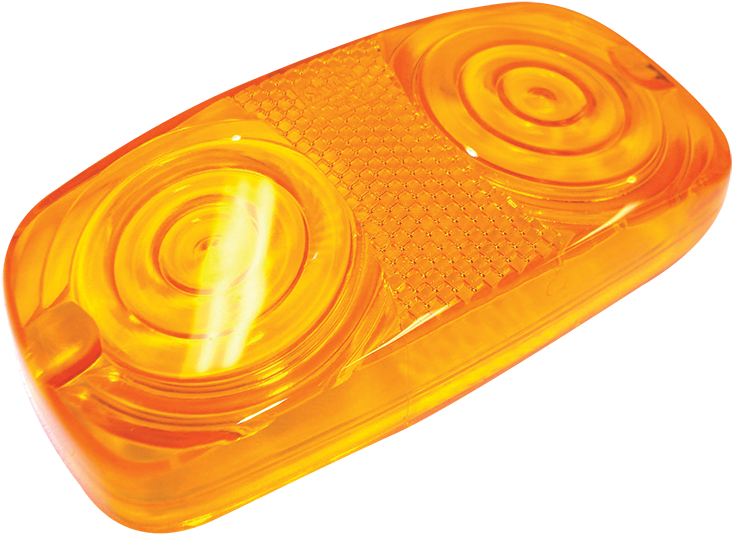 Amber Lens To Suit Side Lamp - Landscape Lighting (800x800)