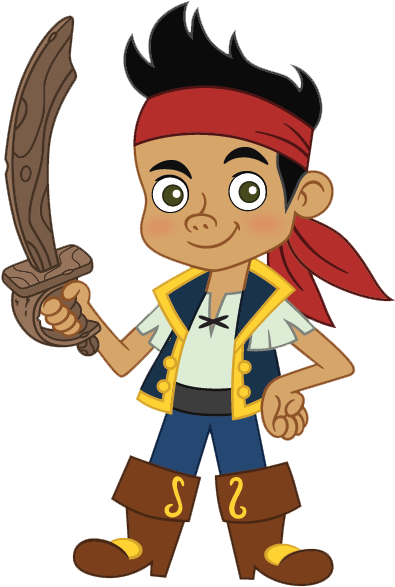 Pirate Clip Art - Cartoon Jake And The Neverland Pirates (525x779)