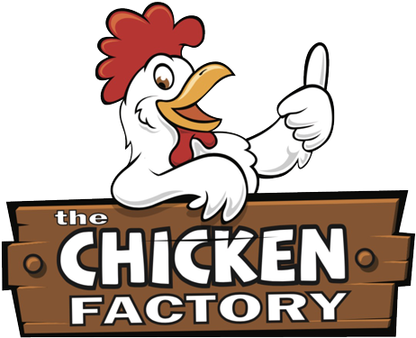 Fast And Friendly Service - Cartoon Chicken Factory (479x420)