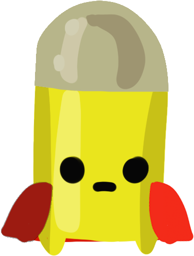 Bullet Kin With Cape By Tyty9000 - Illustration (700x700)