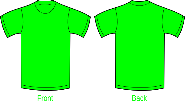 Yellow Green Plain T Shirt (600x329)