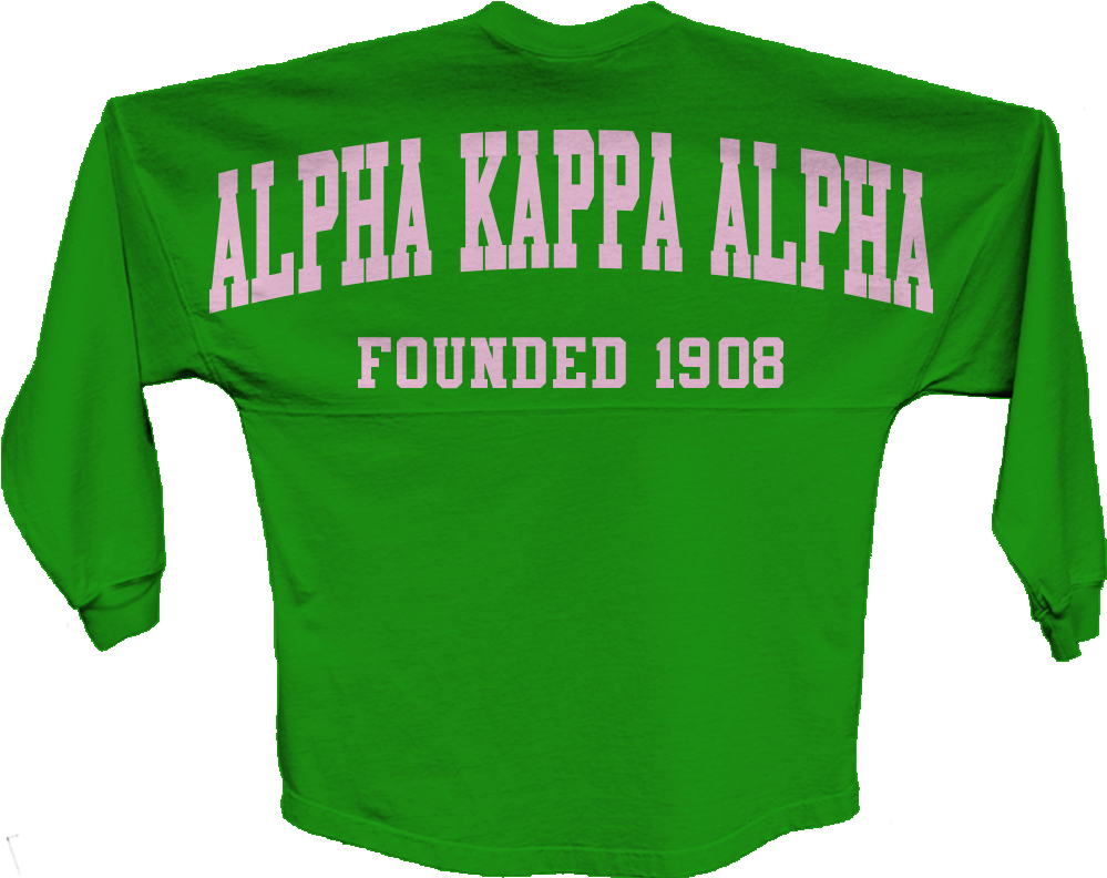 Alpha Kappa Alpha Spirit Jersey - Uptowngreek Sao Sigma Alpha Omega Since Jersey Choose (1024x1024)