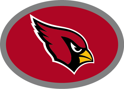 Arizona Cardina Nfl Cardinals Logo Png - Arizona Cardinals Logo (433x310)