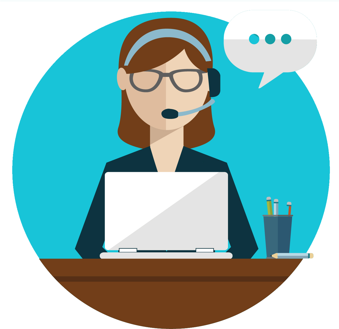 Personal Assistant Cliparts - Audio Transcription (1300x1300)