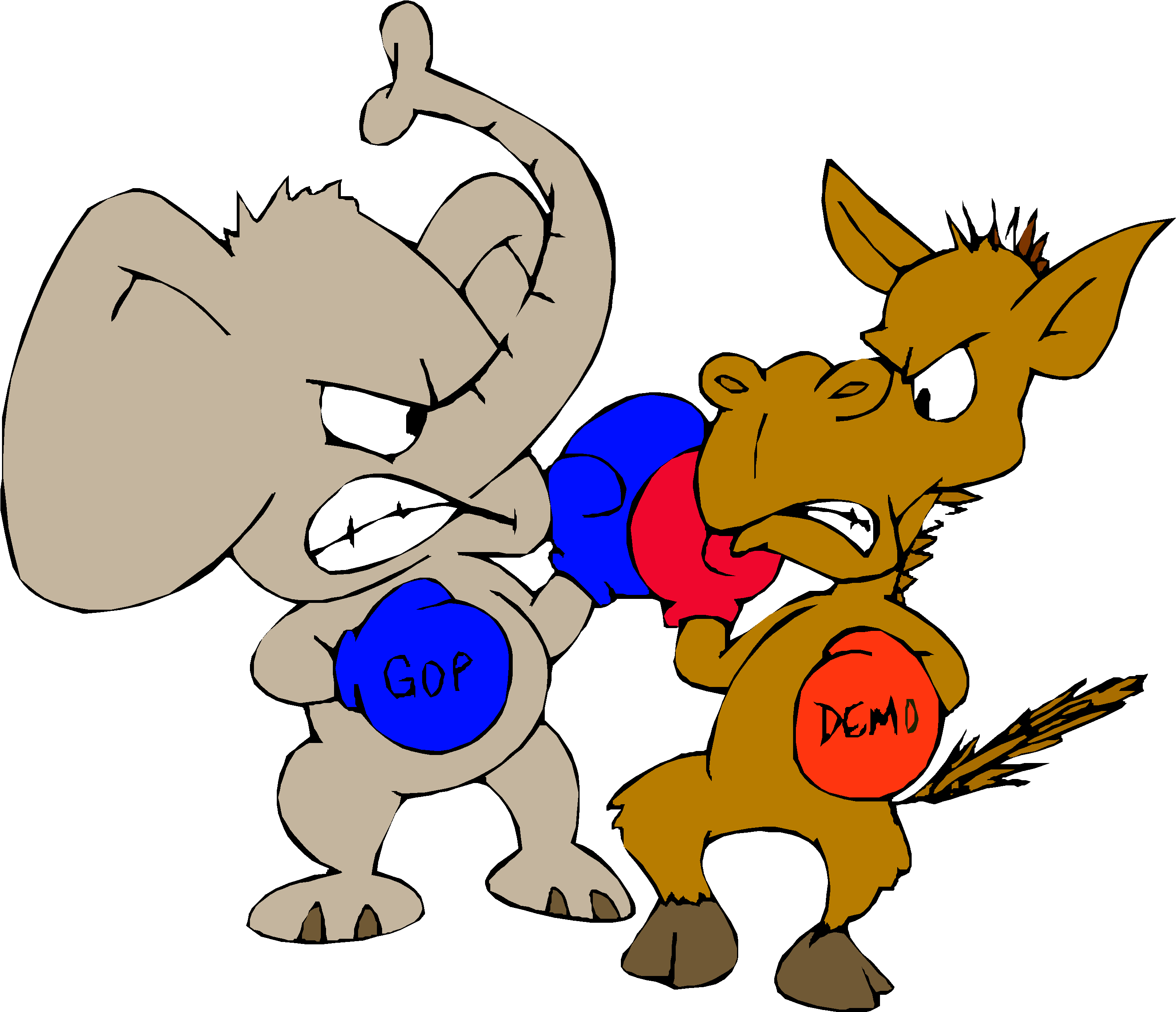 Supporters Of Jefferson's Vision Of A Strong State - Political Parties Transparent Background (3060x2740)