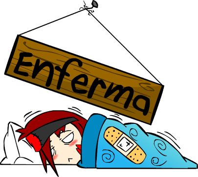 Estoy Enferma De Gripe - Estoy Mala (405x363)