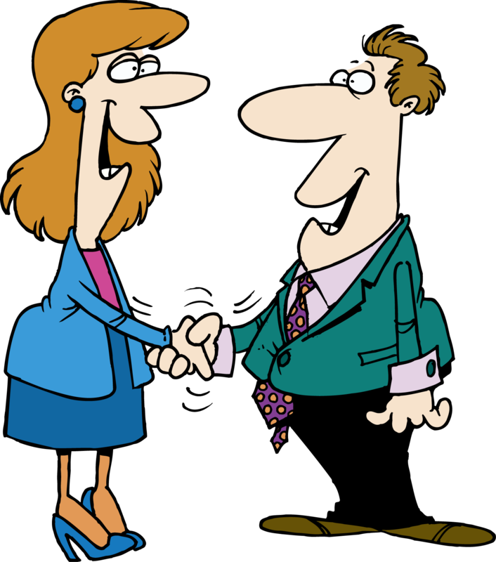 Hire A Virtual Real Estate Assistant - People Shaking Hands Clip Art (706x800)