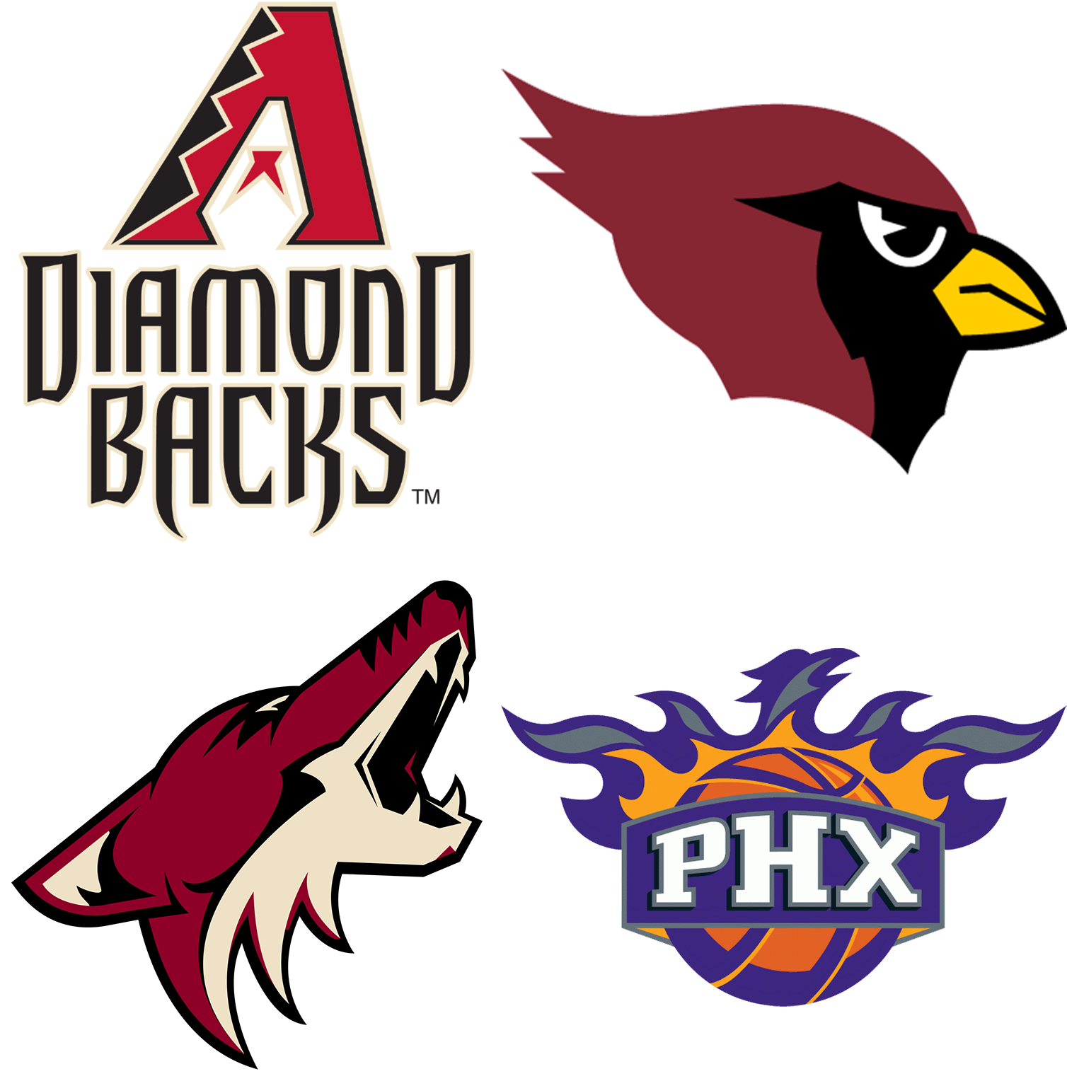 Arizona Sports Logos - Phoenix Suns Logo (1600x1600)