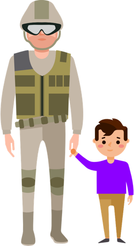 Custodial Rights For Military Personnel - Military (274x501)