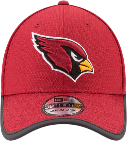 Arizona Cardinals Official Training 39thirty Hat - New Era 39thirty Cap - Nfl 2017 Sideline Arizona Cardinals (726x828)